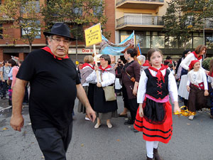 Fires de Girona 2014. La trobada de gegants: la cercavila