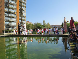 Fires de Girona 2014. La trobada de gegants: la cercavila