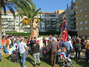 Fires de Girona 2014. La trobada de gegants: la cercavila