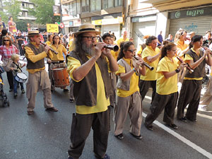 Fires de Girona 2014. La trobada de gegants: la cercavila