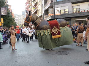Fires de Girona 2014. La trobada de gegants: la cercavila