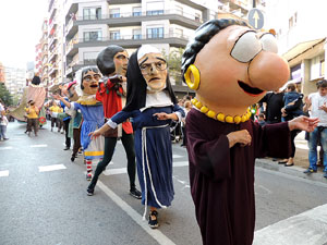 Fires de Girona 2014. La trobada de gegants: la cercavila