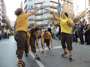 Fires de Girona 2014. La trobada de gegants: la cercavila