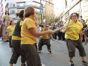 Fires de Girona 2014. La trobada de gegants: la cercavila