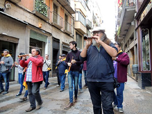 Fires de Girona 2014. Les matinades, a c&agrave;rrec de Fal&middot;lera Gironina