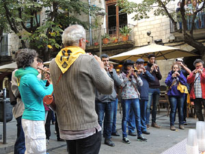 Fires de Girona 2014. Les matinades, a c&agrave;rrec de Fal&middot;lera Gironina