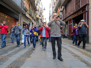 Fires de Girona 2014. Les matinades, a c&agrave;rrec de Fal&middot;lera Gironina
