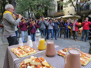 Fires de Girona 2014. Les matinades, a c&agrave;rrec de Fal&middot;lera Gironina
