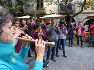 Fires de Girona 2014. Les matinades, a c&agrave;rrec de Fal&middot;lera Gironina