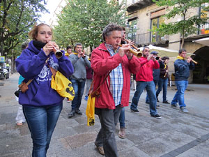 Fires de Girona 2014. Les matinades, a c&agrave;rrec de Fal&middot;lera Gironina