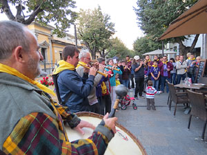 Fires de Girona 2014. Les matinades, a c&agrave;rrec de Fal&middot;lera Gironina