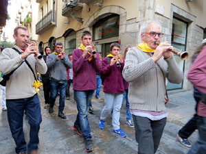 Fires de Girona 2014. Les matinades, a c&agrave;rrec de Fal&middot;lera Gironina