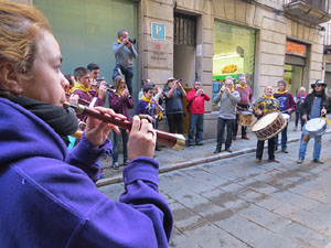 Fires de Girona 2014. Les matinades, a c&agrave;rrec de Fal&middot;lera Gironina