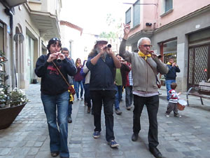 Fires de Girona 2014. Les matinades, a c&agrave;rrec de Fal&middot;lera Gironina