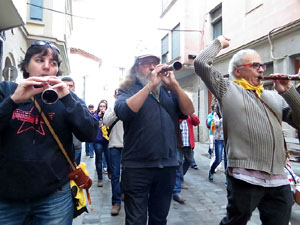 Fires de Girona 2014. Les matinades, a c&agrave;rrec de Fal&middot;lera Gironina