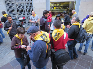 Fires de Girona 2014. Les matinades, a c&agrave;rrec de Fal&middot;lera Gironina
