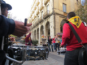 Fires de Girona 2014. Les matinades, a c&agrave;rrec de Fal&middot;lera Gironina