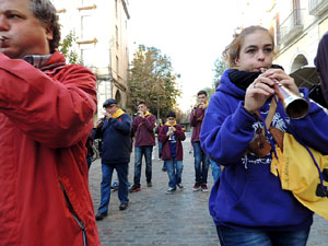 Fires de Girona 2014. Les matinades, a c&agrave;rrec de Fal&middot;lera Gironina