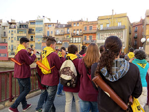 Fires de Girona 2014. Les matinades, a c&agrave;rrec de Fal&middot;lera Gironina
