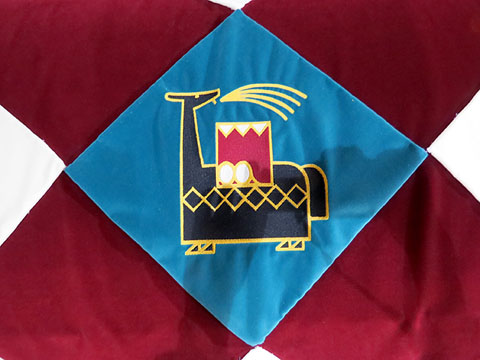 Detall de la coberta de la Mula Baba