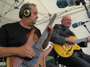 Fires de Sant Narc&iacute;s 2014. Actuaci&oacute; de Pexsom Blues