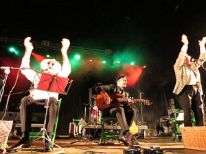 Fires de Sant Narcís 2014. Actuació de Quico el Célio, El Noi i el Mut de Ferreries