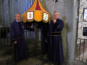 Fires de Girona 2014. L'ofici de Sant Narcís a la basílica de Sant Feliu