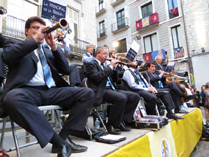 Fires de Sant Narc&iacute;s 2014. Ballades de sardanes