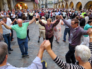 Fires de Sant Narc&iacute;s 2014. Ballades de sardanes