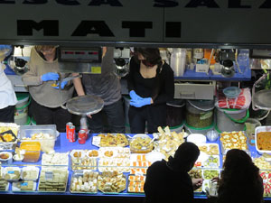 Girona10. Mercat del Lle&oacute;. Tastets gastron&ograve;mics