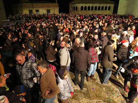 Festes de Nadal 2014. Campanades de Cap d'Any a la Catedral de Girona