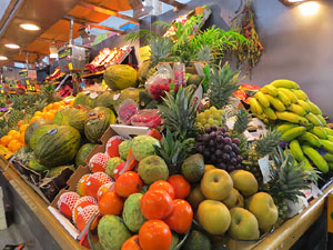 Nadal 2014 a Girona. La decoració nadalenca del Mercat del Lleó