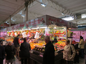 Nadal 2014 a Girona. La decoració nadalenca del Mercat del Lleó