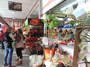 Nadal 2014 a Girona. La decoració nadalenca del Mercat del Lleó