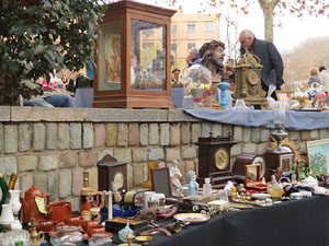 Nadal 2014 a Girona. Els mercats de Nadal. Firanadal, mercat del Cul de la Lleona, de la plaça Catalunya... 