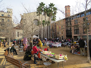 Nadal 2014 a Girona. Els mercats de Nadal. Firanadal, mercat del Cul de la Lleona, de la plaça Catalunya... 