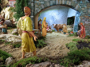 Nadal 2014 a Girona. El pessebre de l'Ajuntament
