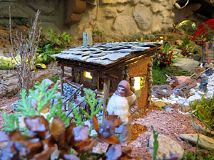 Nadal 2014 a Girona. Pessebres a les botigues