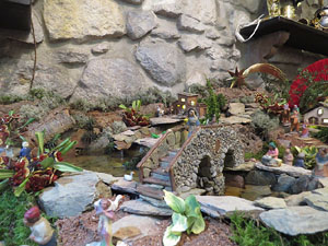 Nadal 2014 a Girona. Pessebres a les botigues