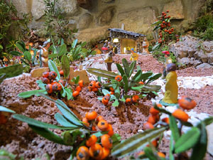 Nadal 2014 a Girona. Pessebres a les botigues