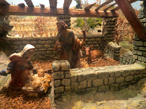 Nadal 2014 a Girona. Exposició de pessebres a la Carbonera