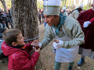 La Cavalcada de Reis 2015. El campament reial als Jardins de la Muralla