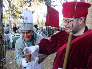 La Cavalcada de Reis 2015. El campament reial als Jardins de la Muralla