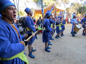 La Cavalcada de Reis 2015. El campament reial als Jardins de la Muralla