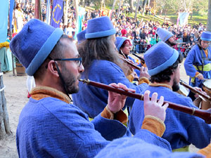 La Cavalcada de Reis 2015. El campament reial als Jardins de la Muralla