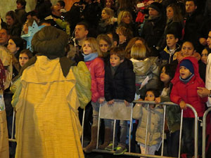 La Cavalcada de Reis 2015. Desfilada pels carrers de la ciutat, fins la plaça del Vi