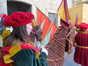 La Cavalcada de Reis 2015. La precavalcada pels carrers de Girona