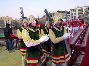 La Cavalcada de Reis 2015. Preparació de la Cavalcada