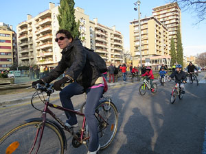 La Pedalada de Reis 2015, organitzada per Mou-te en bici