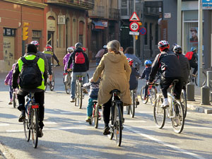 La Pedalada de Reis 2015, organitzada per Mou-te en bici